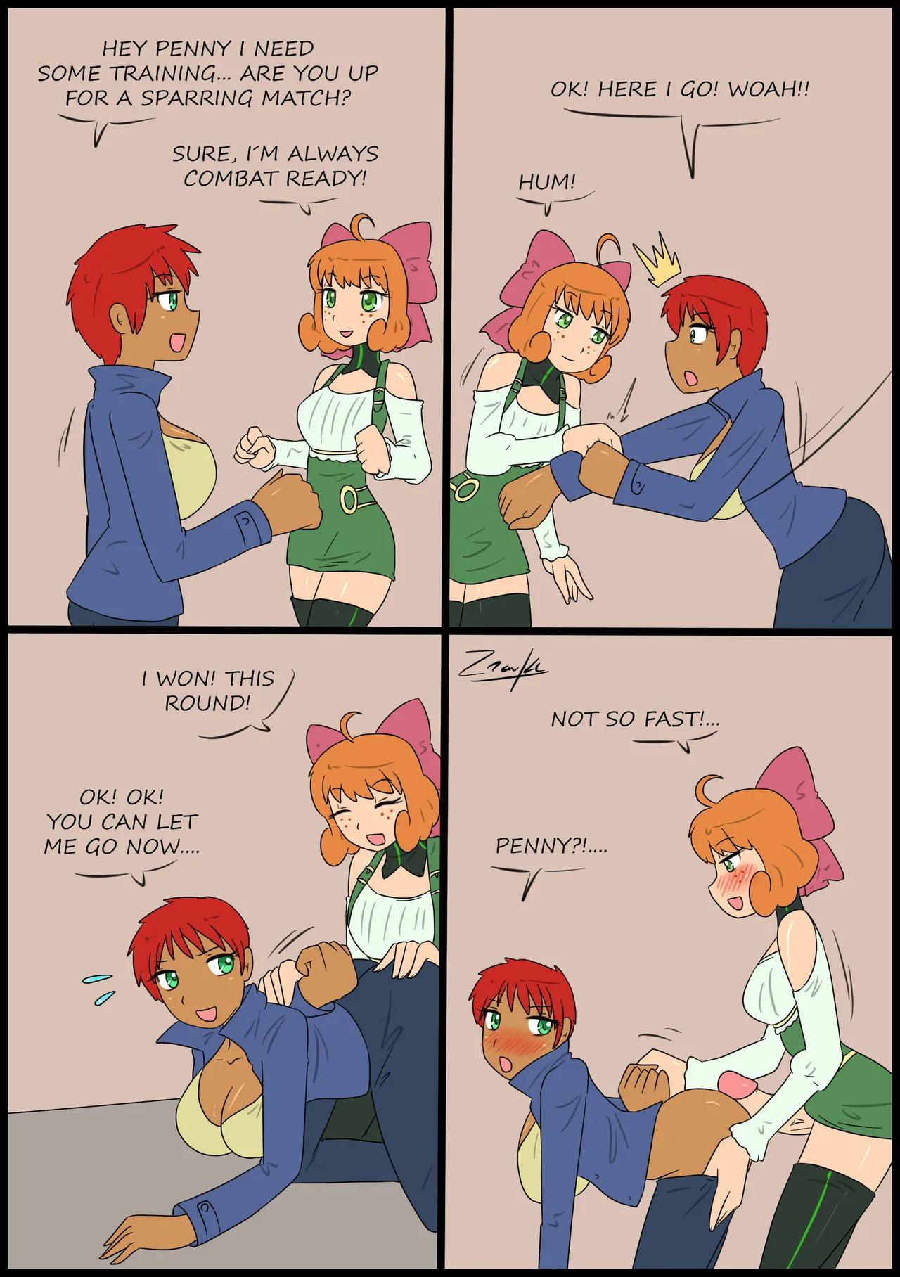 Sparring issues page 1 full