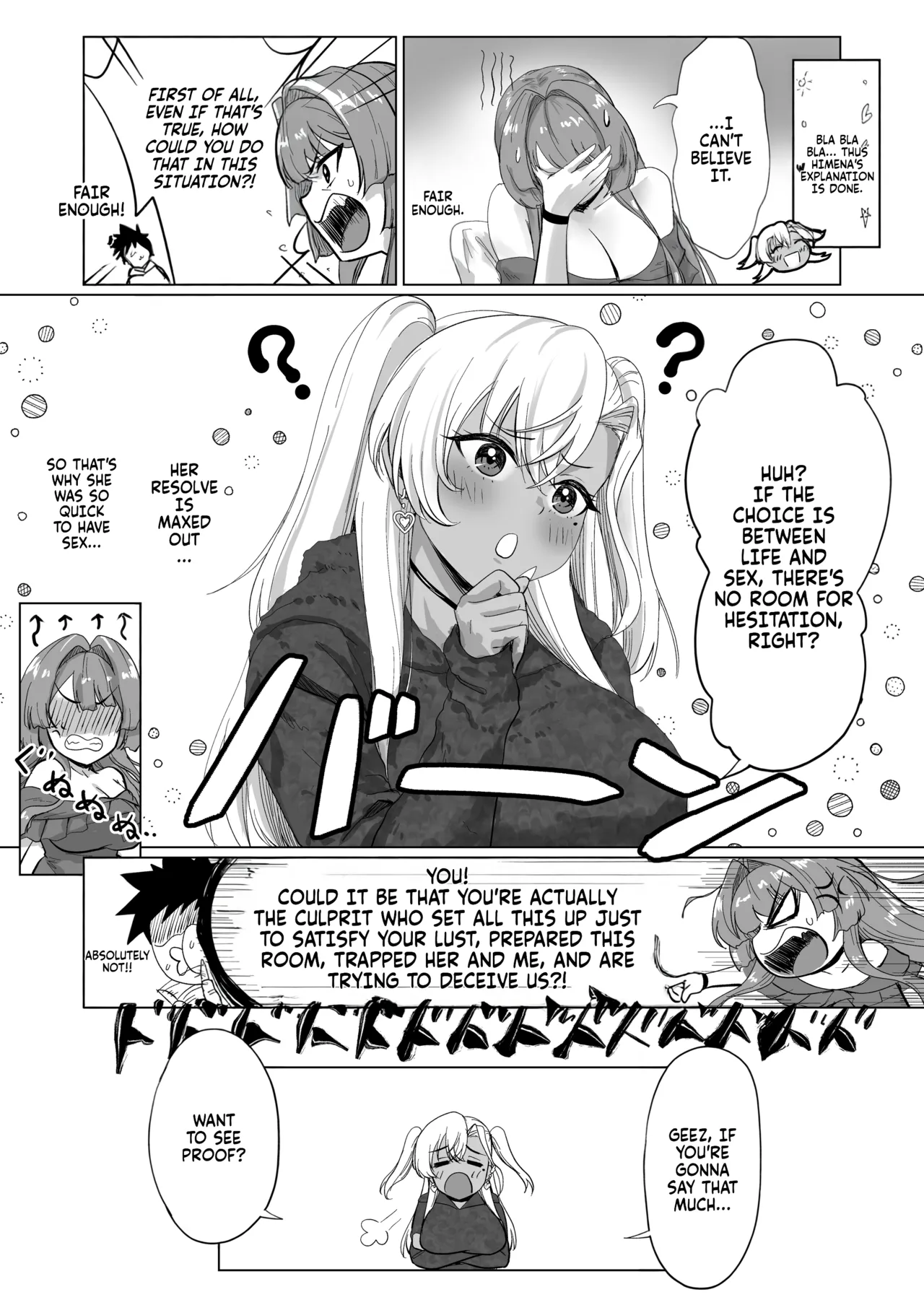 Sex Shinai to Derarenai Hotel 2 | The hotel you can't leave without having sex 2 page 12 full