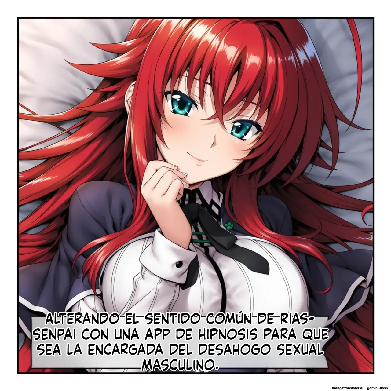 High School DxD Rias & Akeno are transformed into men's sexual slaves with a hypnosis app  MTL page 2 full