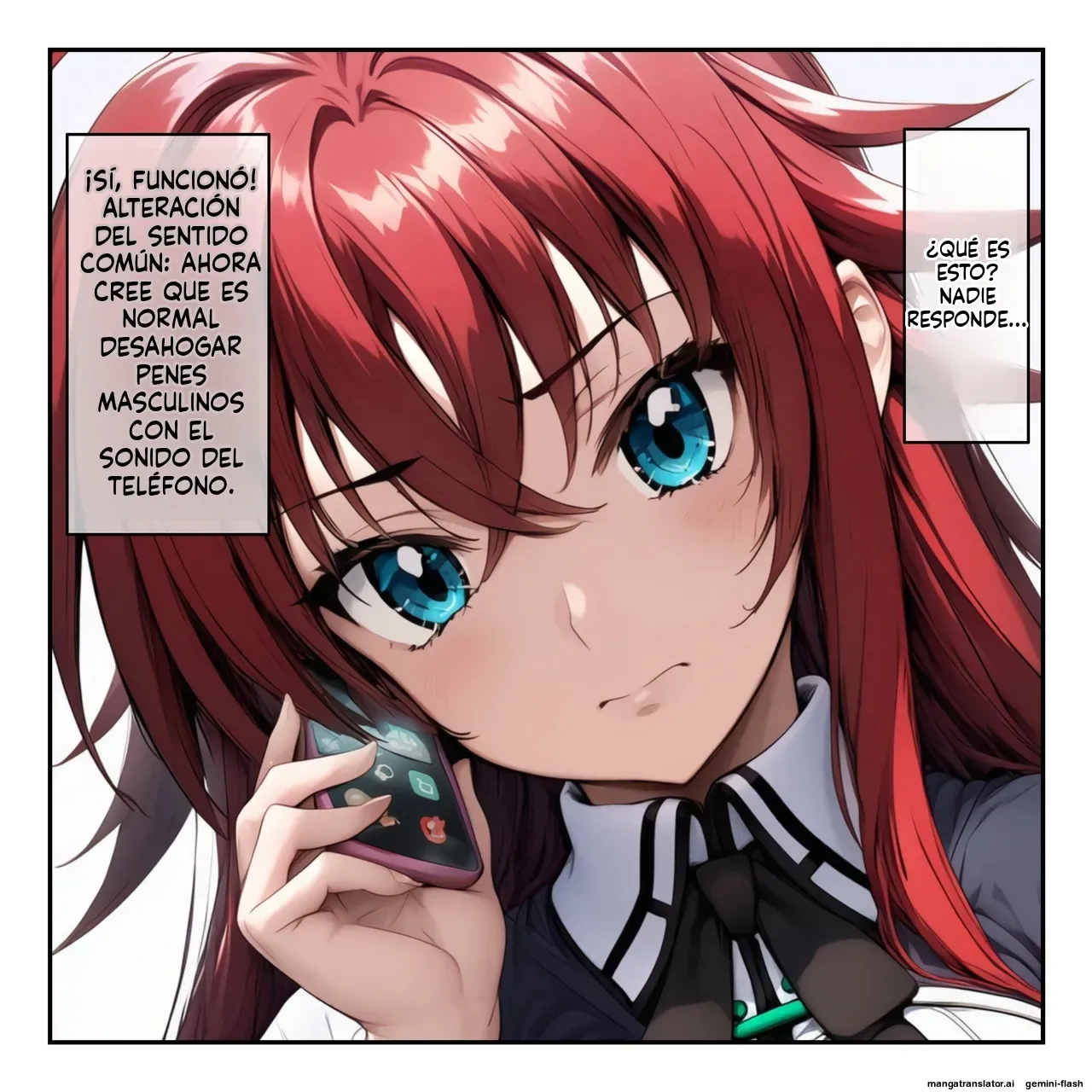 High School DxD Rias & Akeno are transformed into men's sexual slaves with a hypnosis app  MTL page 4 full