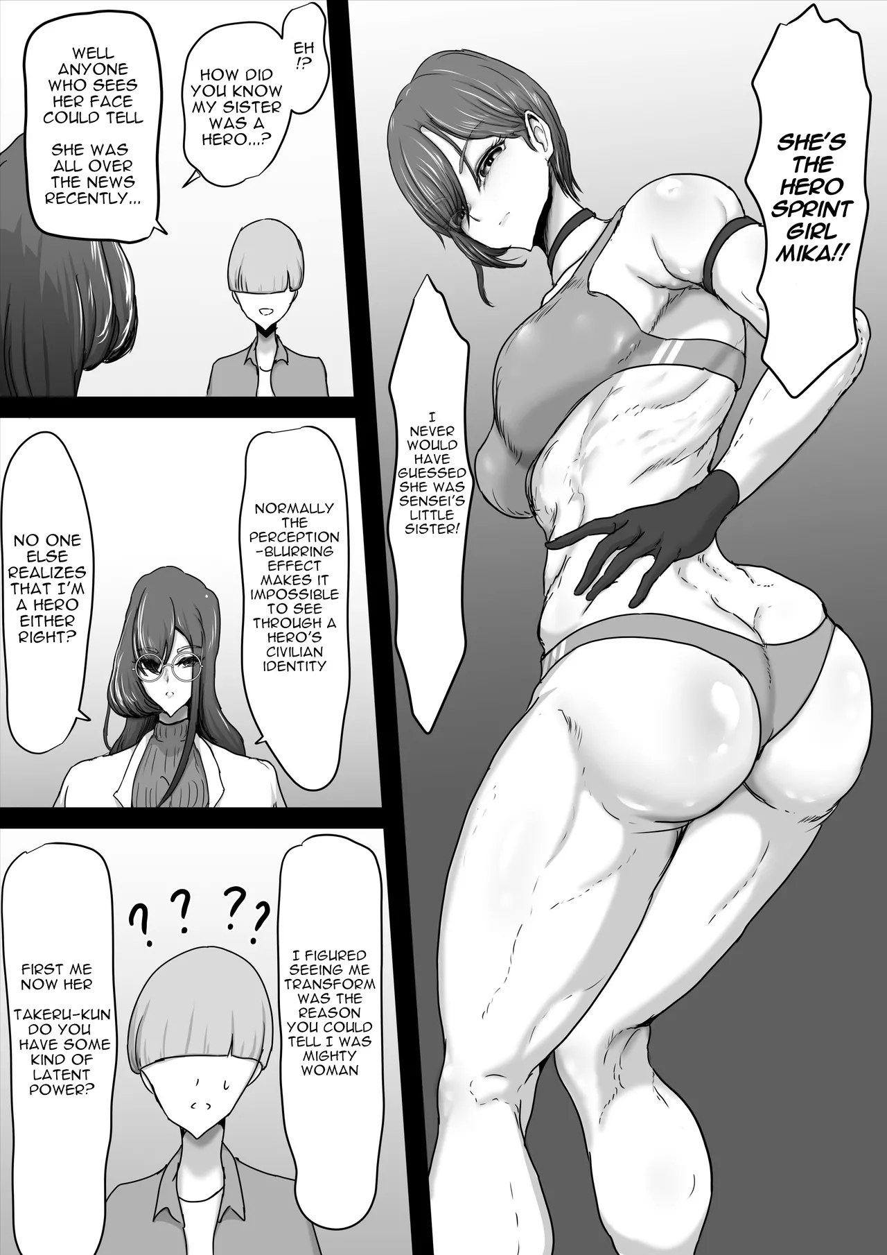 Seigi no Hero Mighty Woman 3 page 6 full