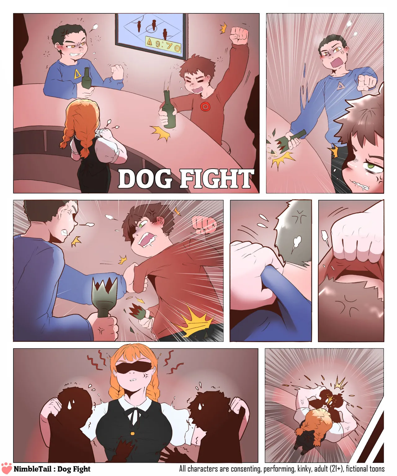 nimbletail Dog Fight page 1 full