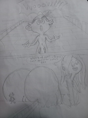 [Caronin48] Ruby Gillman x Sam Gillman cover