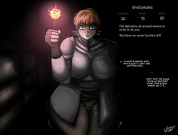 She should never have come to these dungeons