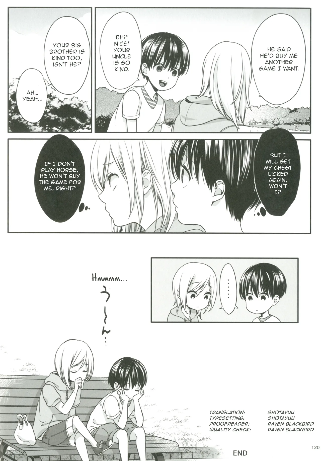 - A conversation between boys one day page 6 full