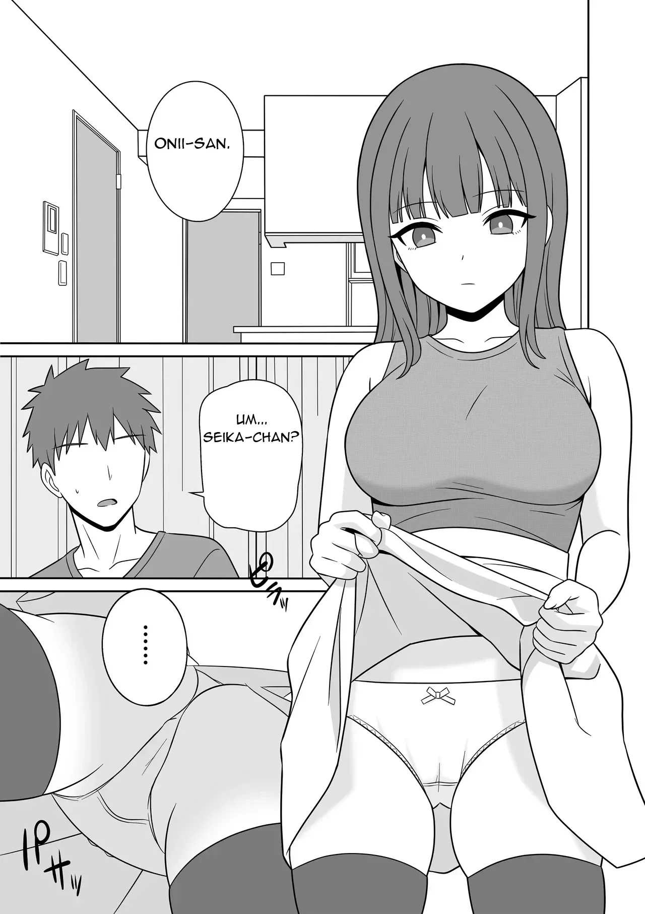 Muhyoujou na Gimai ga Yuuwaku shite Kurun da ga？｜¿Mi hermanastra sin emociones está tratando de seducirme？ page 3 full