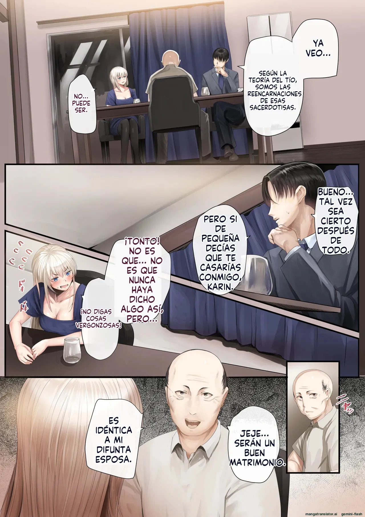Osananajimi no Shiro Gal ga Jitsu wa Shojo de Ninshin made Sasete shimatta Ohanashi Ninpu Wedding  MTL page 3 full