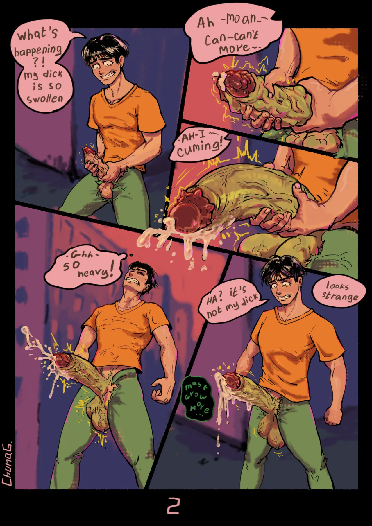 A Strange Comic About Aliens page 2 full