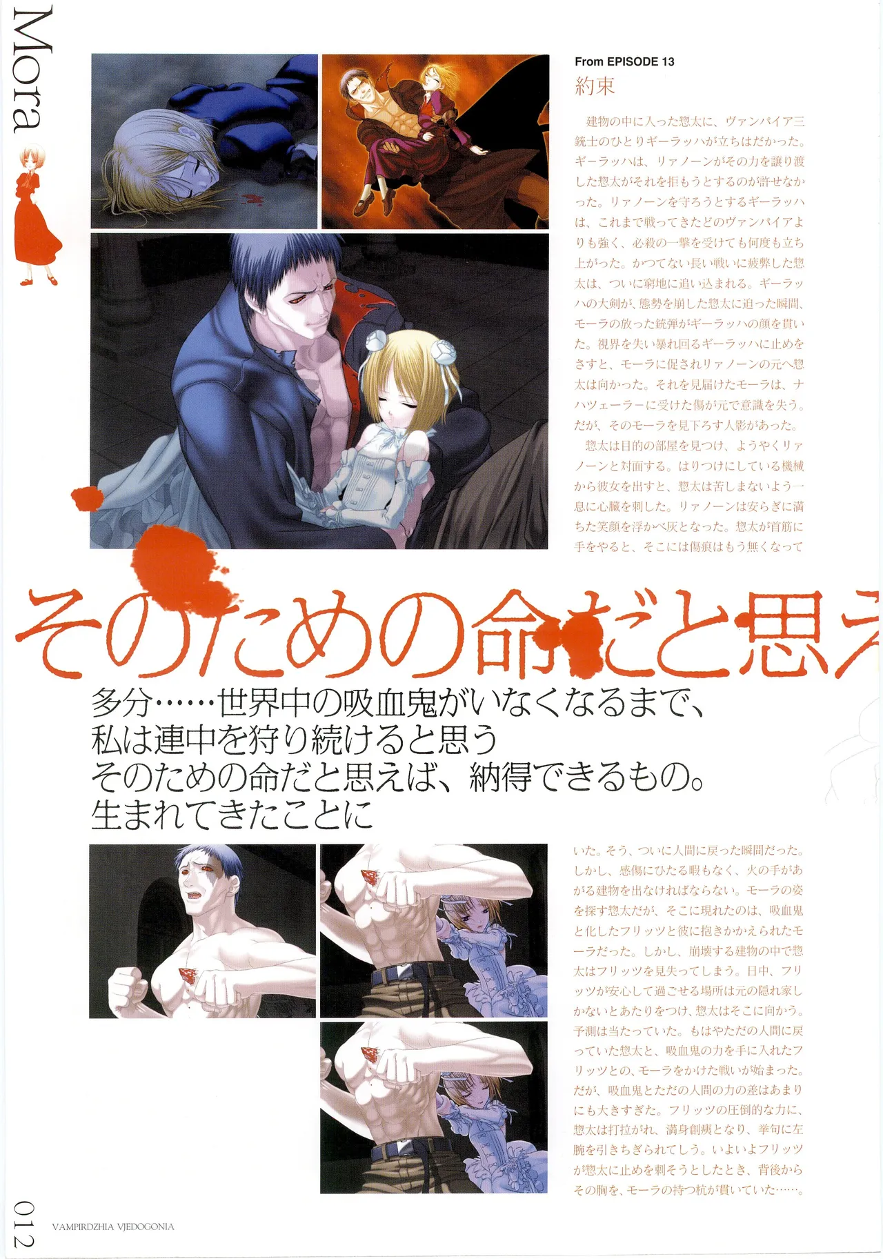 Vampirdzhija Vjedogonia Kikokugai -Perfect Graphics- Art Book page 12 full