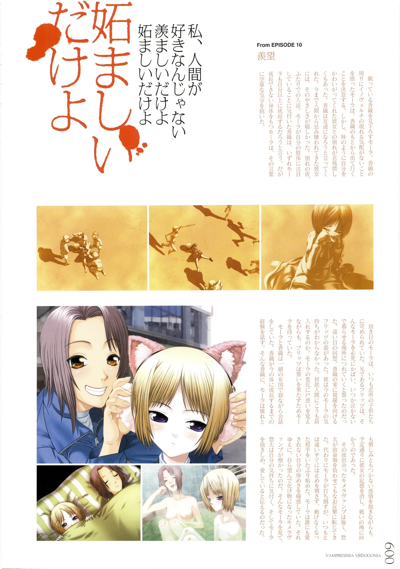 Vampirdzhija Vjedogonia Kikokugai -Perfect Graphics- Art Book page 9 full