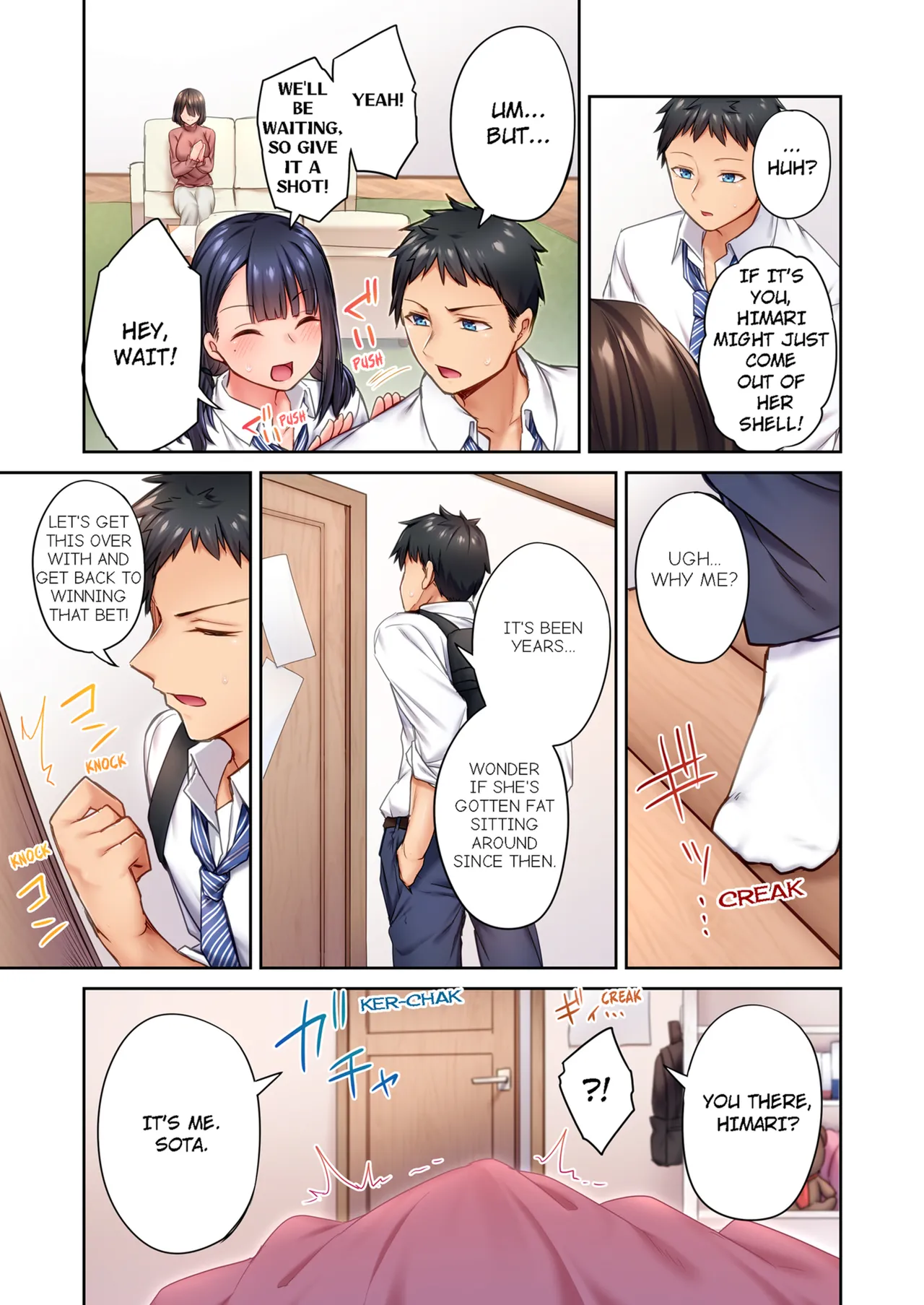 Hiki komori no kuse shite, ero i Karada ni sodatsu na yo ~ ore shika shiranai osananajimi no mesu no kao | Cant Believe My Loner Childhood Friend Became This Sexy Girl Vol. 1-2 page 7 full