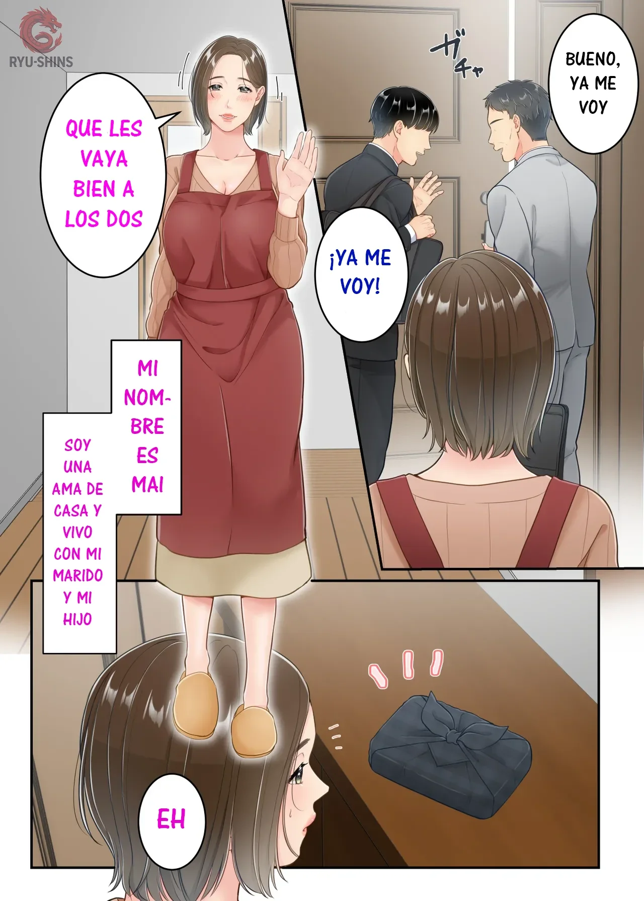 Furin shita hahaoya o musuko ga seisai suru hanashi｜Una historia sobre un hijo que castiga a su madre infiel. page 2 full