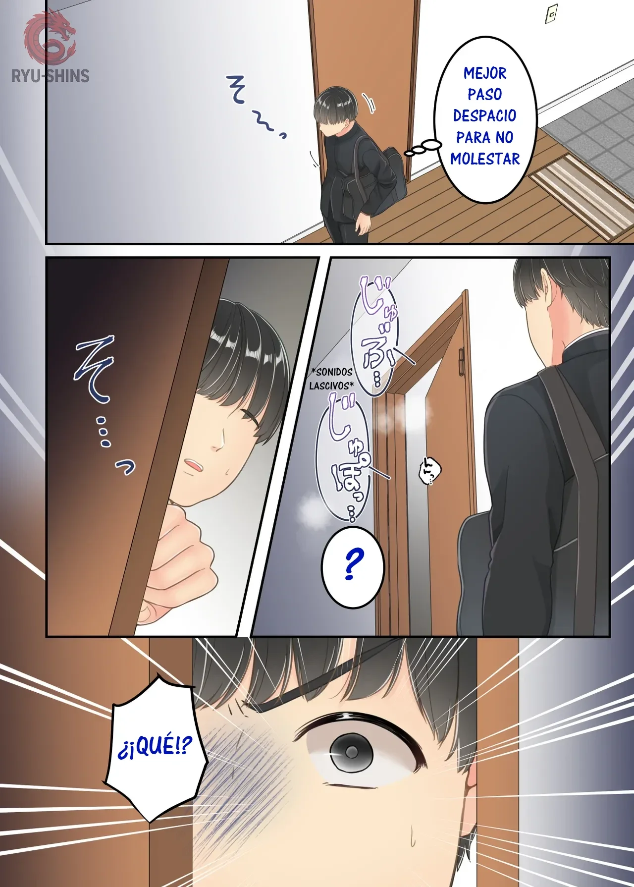 Furin shita hahaoya o musuko ga seisai suru hanashi｜Una historia sobre un hijo que castiga a su madre infiel. page 9 full