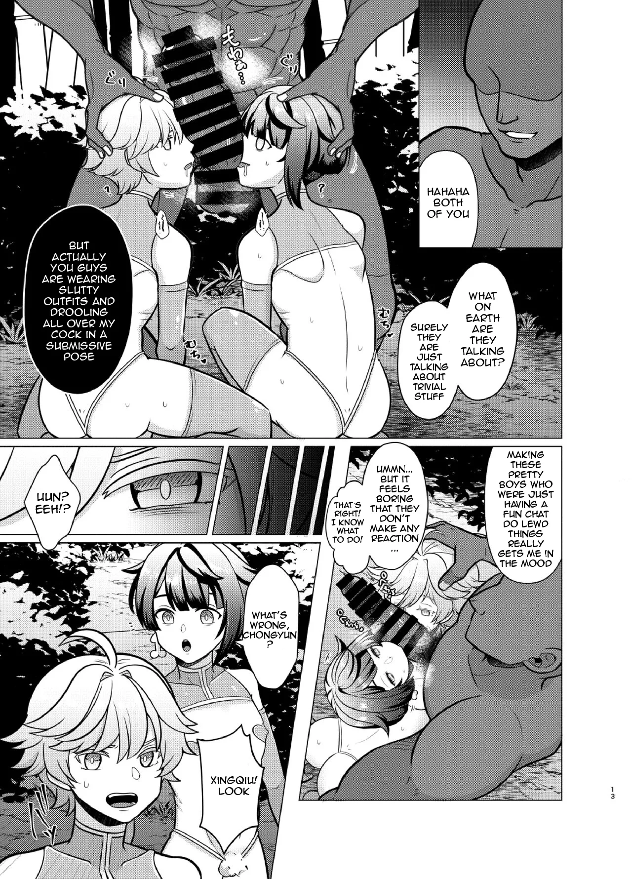 Honto ni Atta! Saimin Sei Ibutsu It really happened! Hypnotic Sex with a Foreign Old Man page 12 full