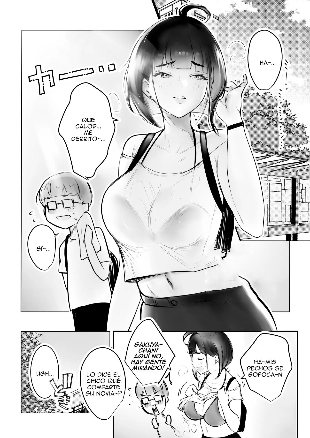 Hosoi-kun no Kanojo, Netorase OK datte yo 2｜Parece que la Novia de Hosoi-kun Acepta que Otros se Acuesten con Ella 2 page 2 full