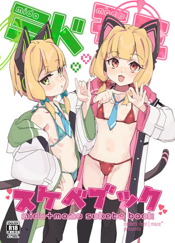 [Rabbit's Foot (maze)] Mido+Momo Sukebe Book (Blue Archive) [Digital] cover