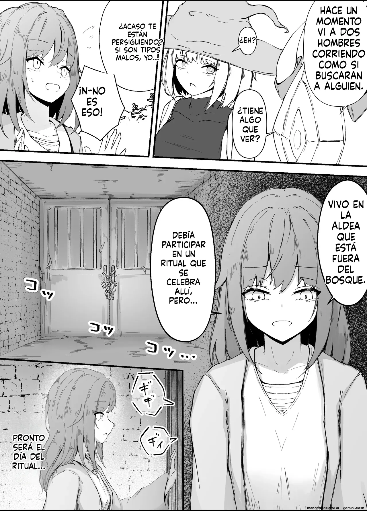 Onna Mahoutsukai-san Mushikan Hanashi 3  MTL page 11 full