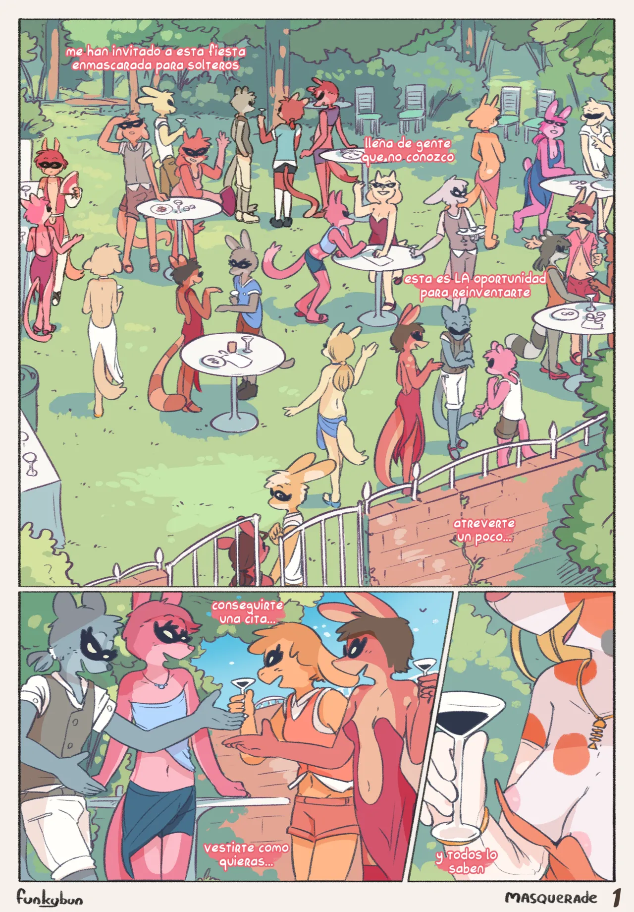 Masquerade page 1 full