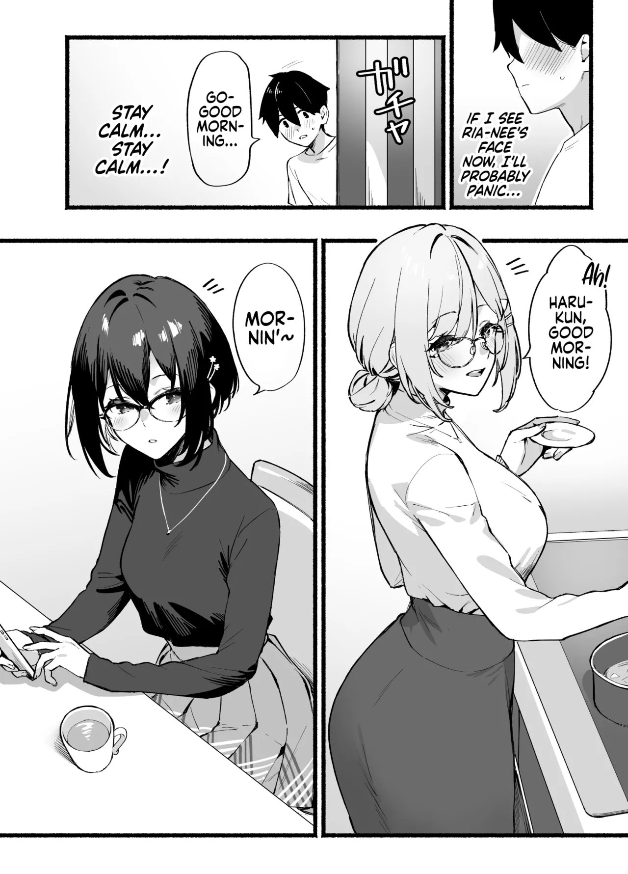 Sister Contrast Dekiai Onee-chan to Noumitsu Seikatsu | Sister Contrast My Doting Onee-chans and Our Intense Sex Life page 9 full