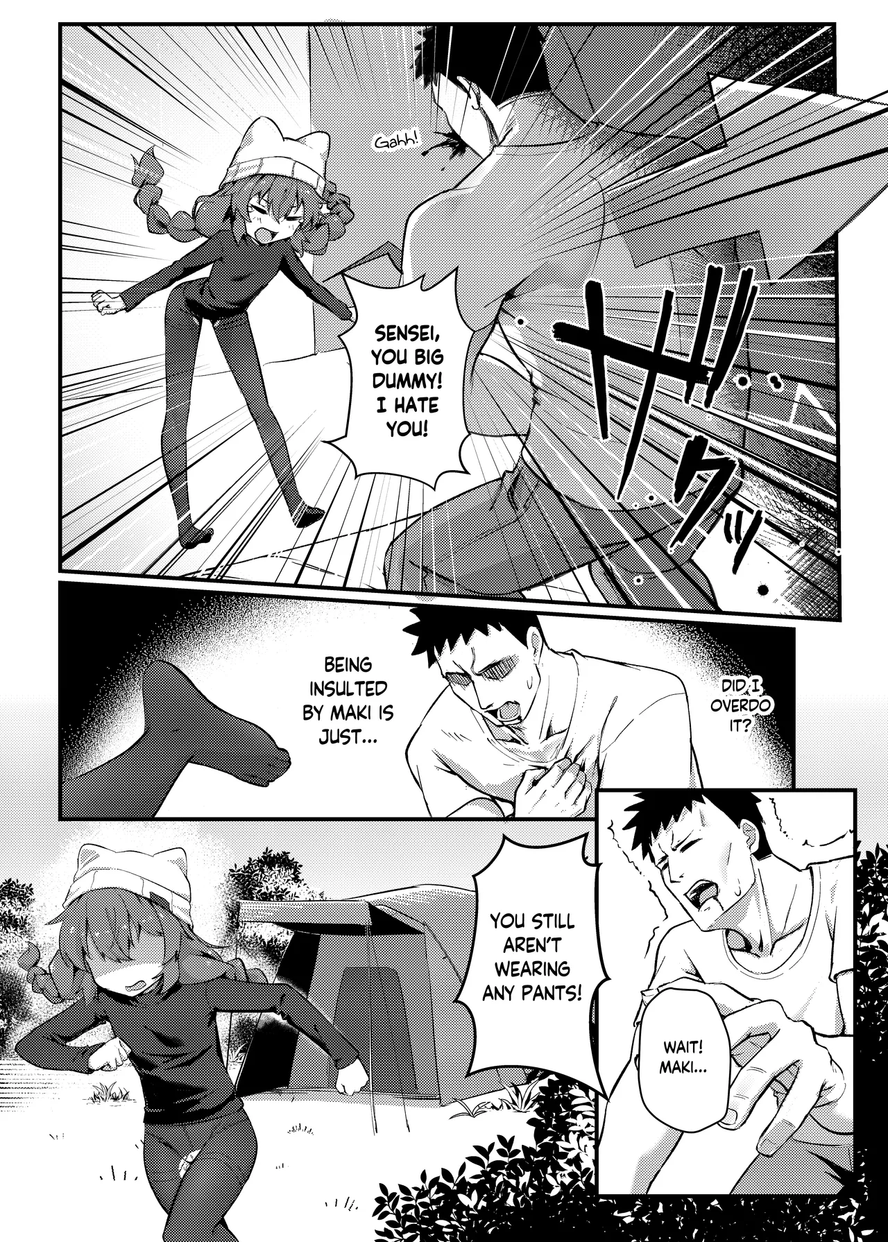 Maki-chan! Game o Yamenasai!! Sensei no Tokubetsu Shidou | Maki-chan! Quit Playing Video Games! Sensei's Special Guidance page 12 full