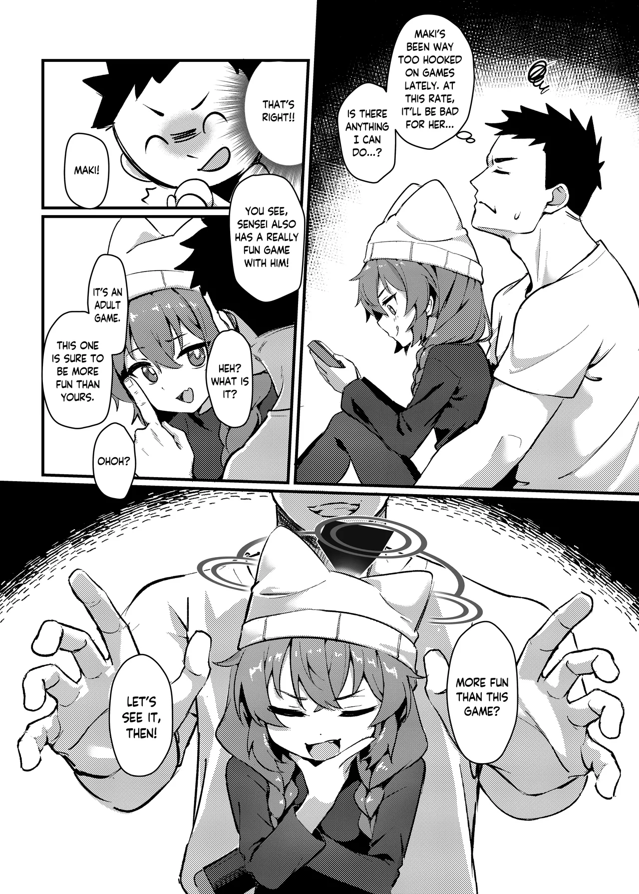 Maki-chan! Game o Yamenasai!! Sensei no Tokubetsu Shidou | Maki-chan! Quit Playing Video Games! Sensei's Special Guidance page 4 full