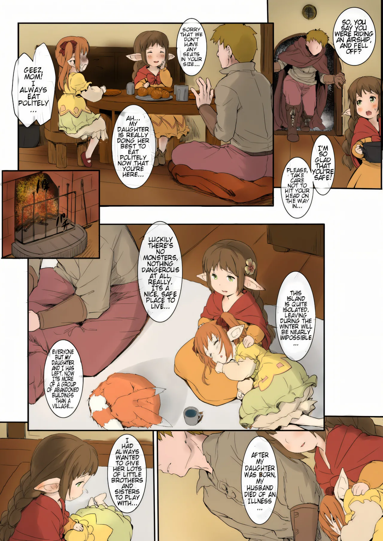 On A Certain Island, Draph Rain From The Sky page 5 full