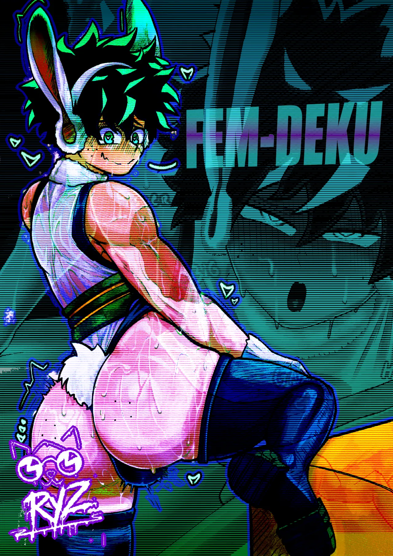 Fem-Deku page 1 full