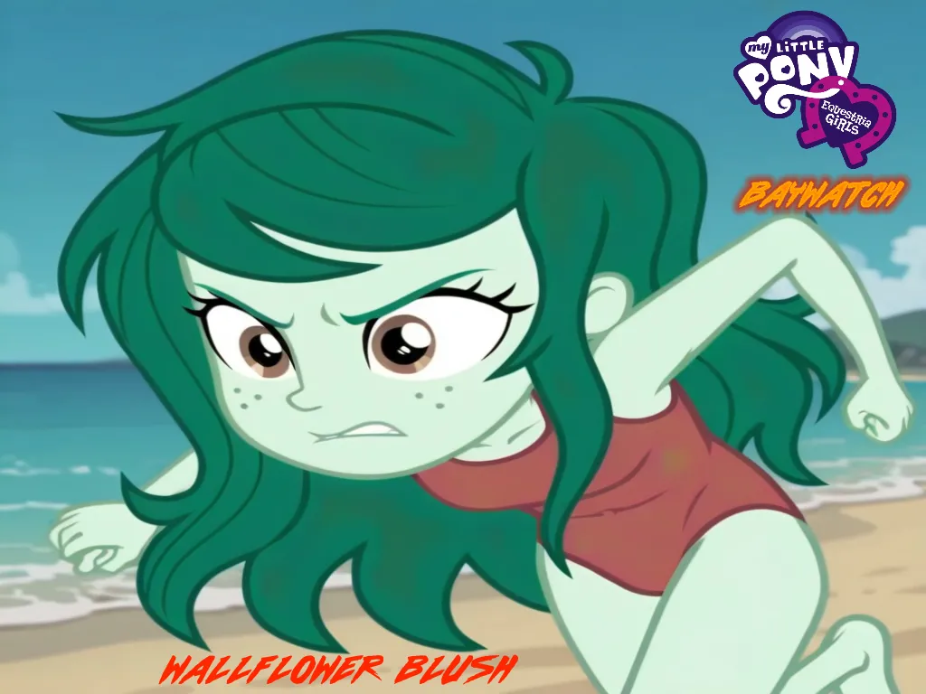 Equestria Girls-BAYWATCH AI Generated page 12 full