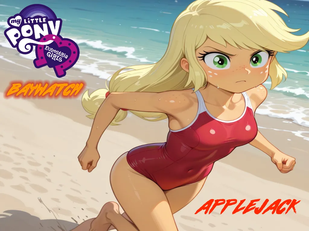Equestria Girls-BAYWATCH AI Generated page 3 full