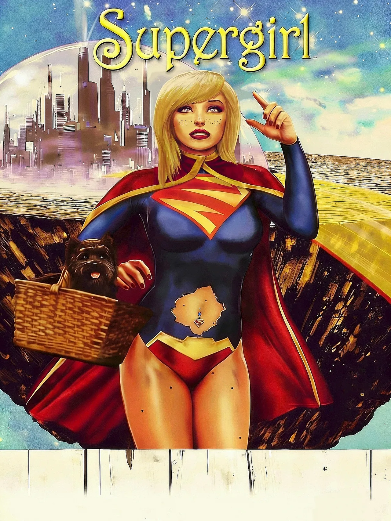 supergirl page 1 full