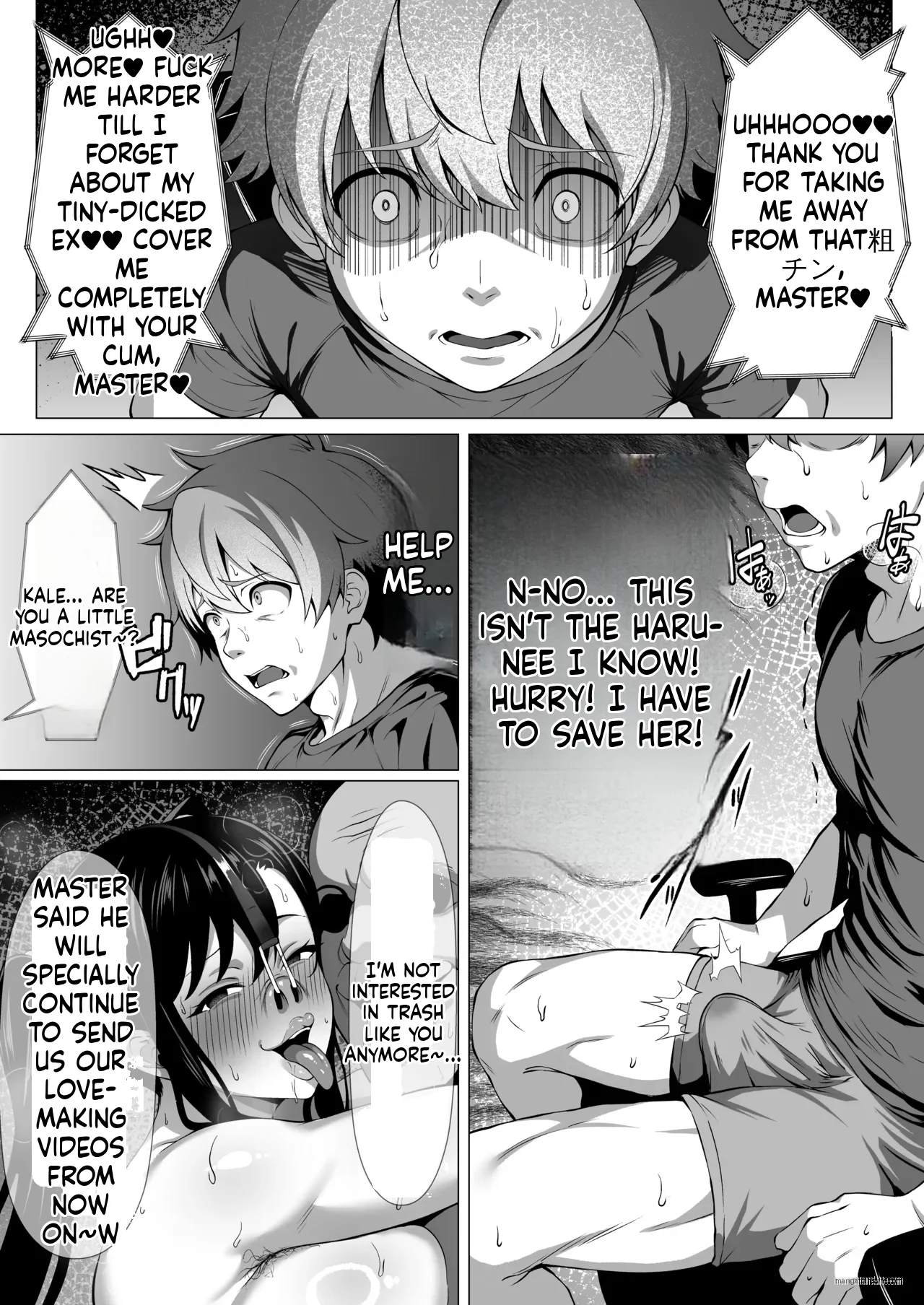 Maken-ki! Amaya Haruko NTR Manga｜Maken-ki!, Manga NTR de Amaya Haruko page 11 full