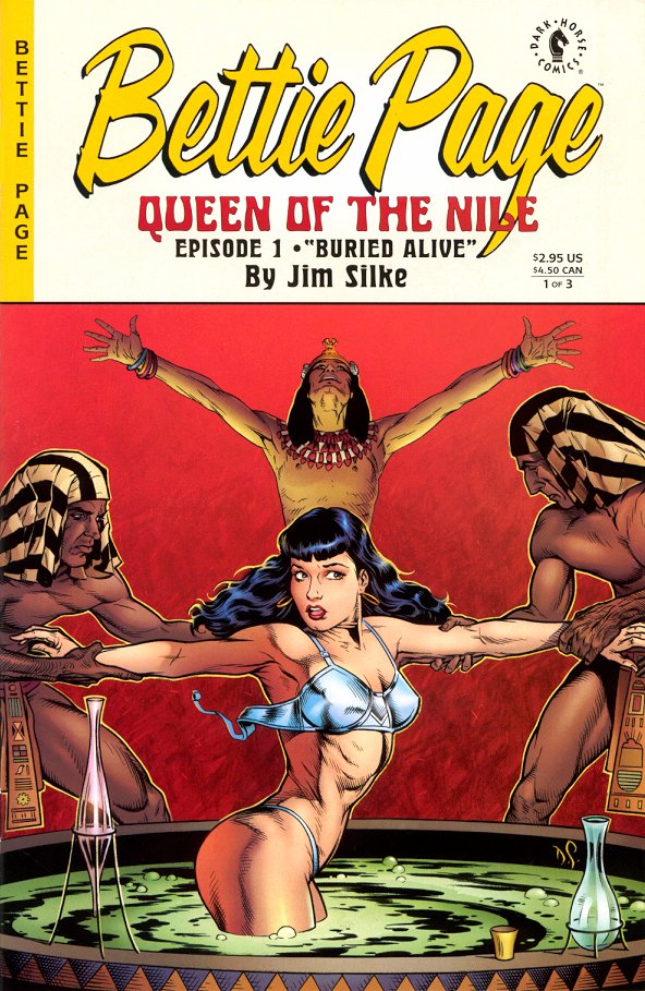 Bettie Page - Queen Of The Nile #1 page 1 full