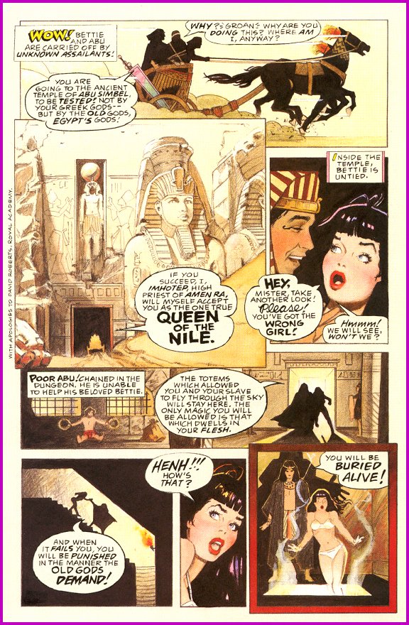 Bettie Page - Queen Of The Nile #1 page 12 full