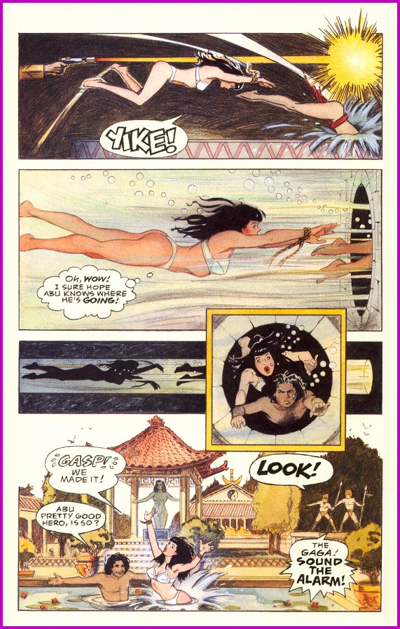 Bettie Page - Queen Of The Nile #1 page 6 full