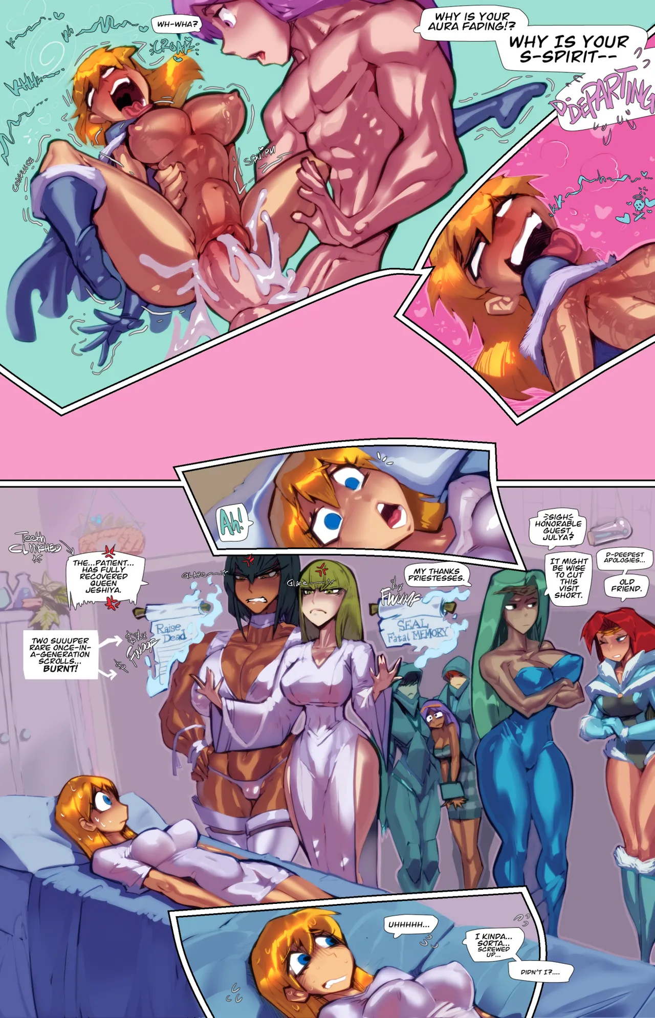 Gina X Athle Harem WDH in Gold Digger issue 201 page 11 full