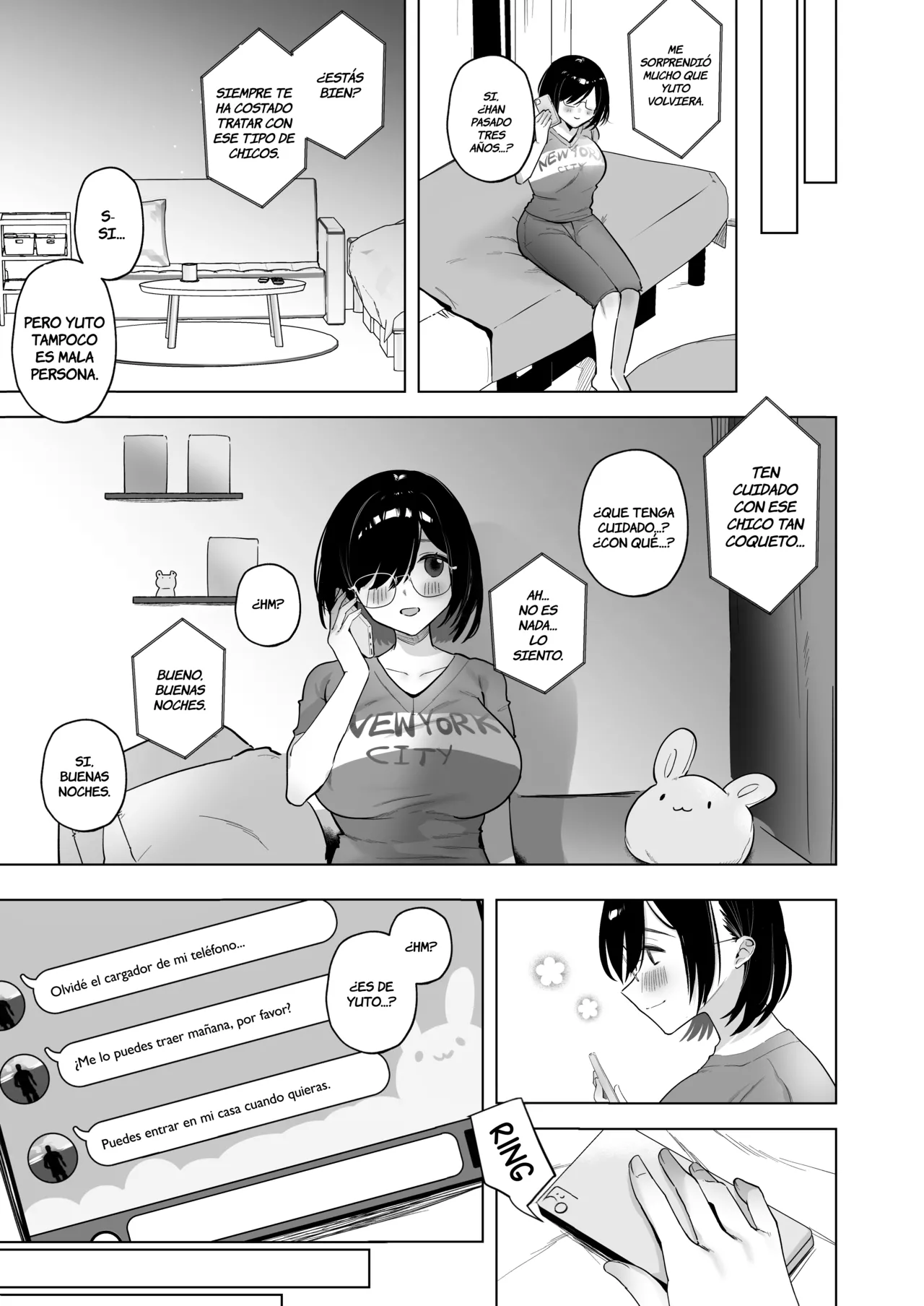 Ore no Jimi Kanojo wa Natsuyasumi dake Aitsu Senyou no OnaPet｜ Mi Sencilla Novia es el Juguete Sexual de ese Tipo Durante las Vacaciones de Verano page 8 full