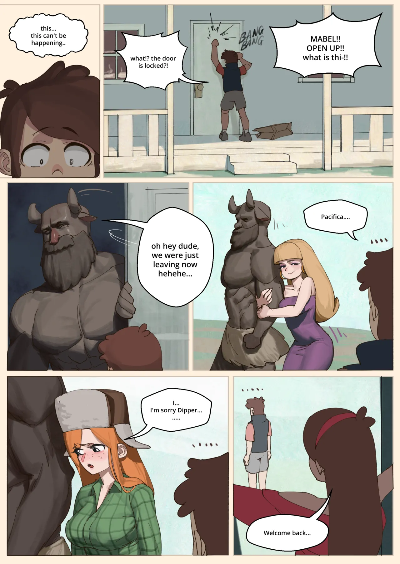 Gravity Falls Saga  Full page 12 full