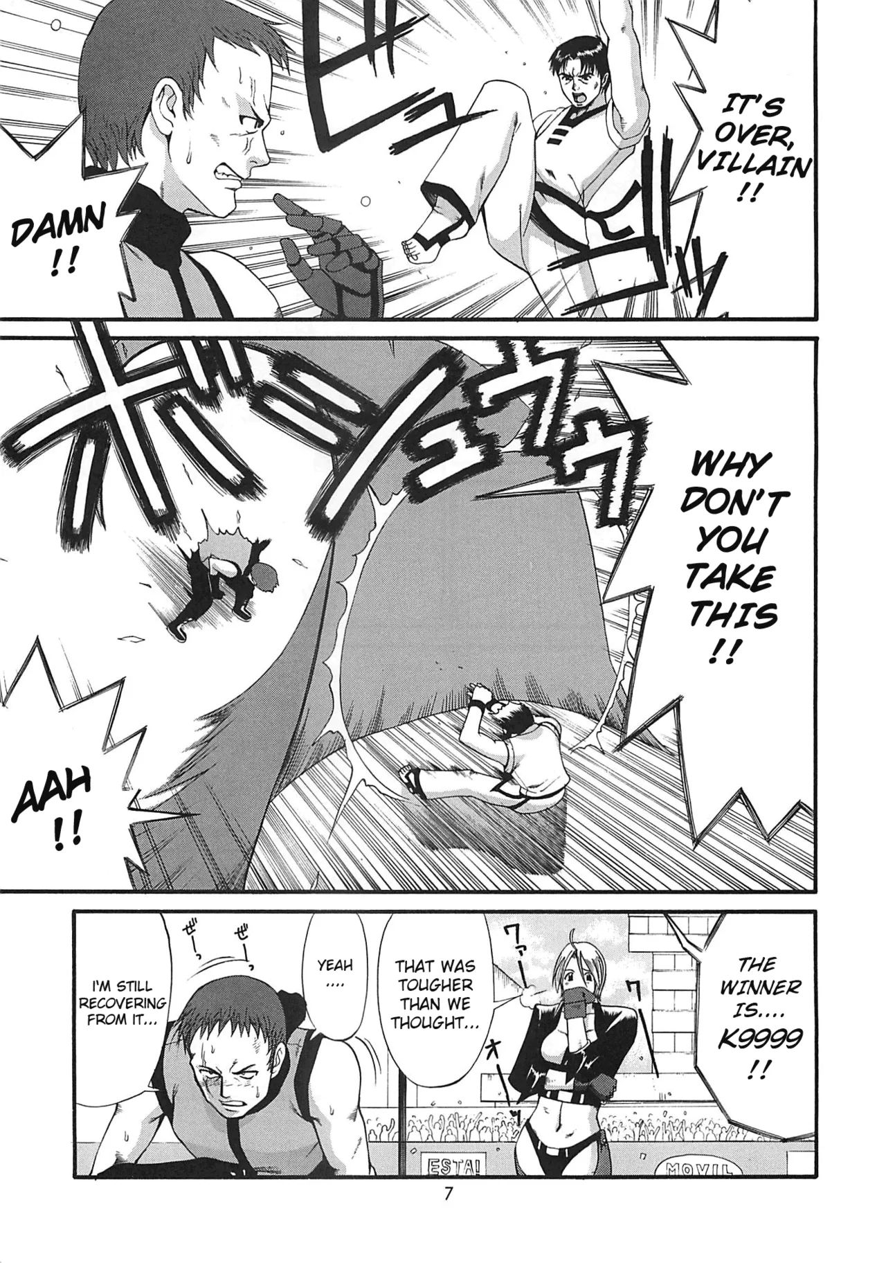 King of Fighters - The Athena & Friends 2001 page 7 full