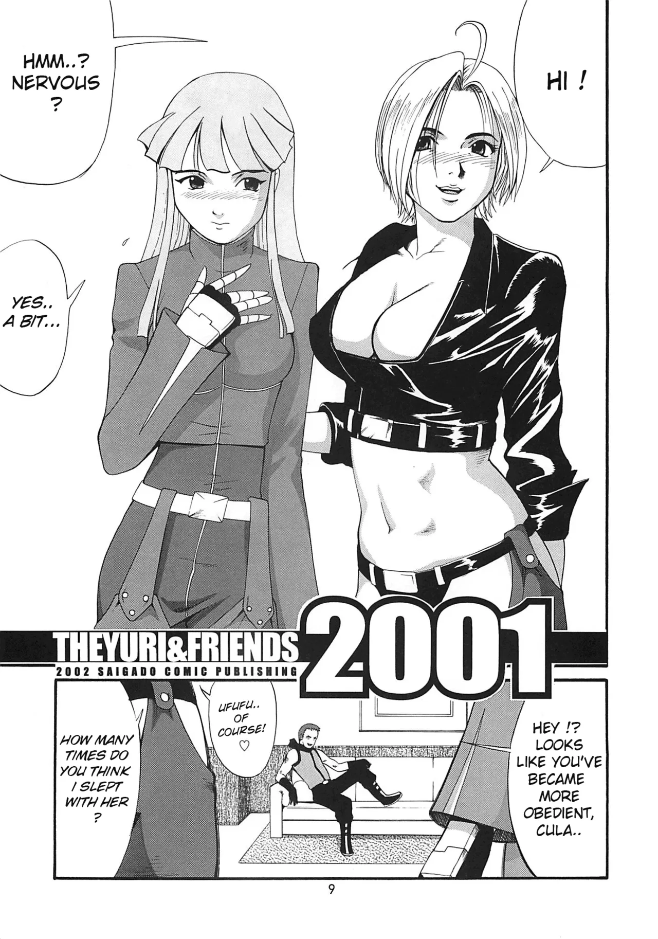 King of Fighters - The Athena & Friends 2001 page 9 full