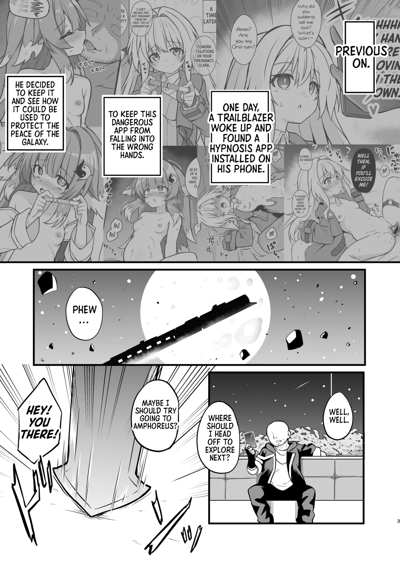 Yunli o Saimin shite Hanshoku no Unmei o Ayumitai | Hypnotizing Yunli to Breed for Life page 2 full