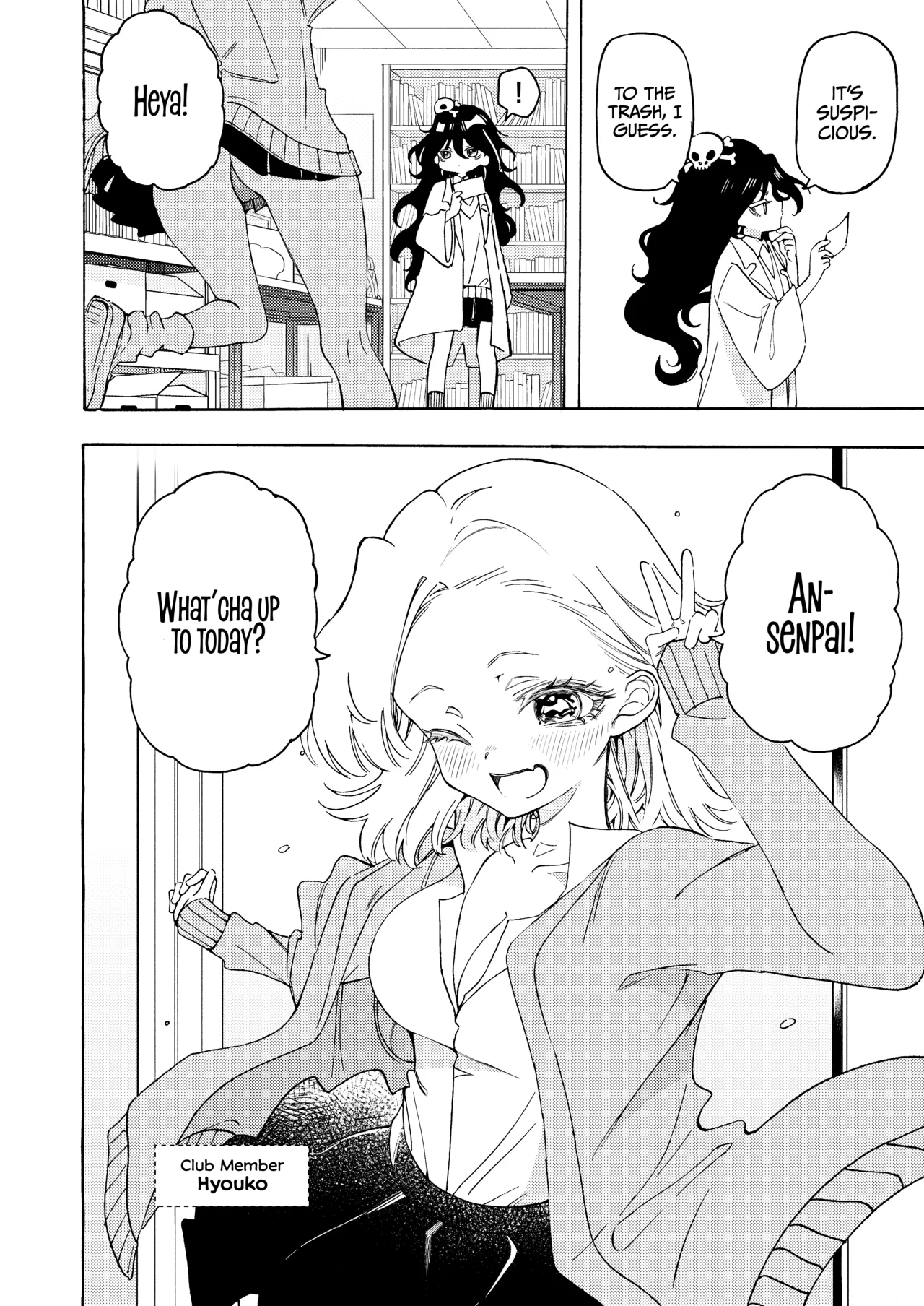 Occult-bu junyuu teman yuri manga page 3 full