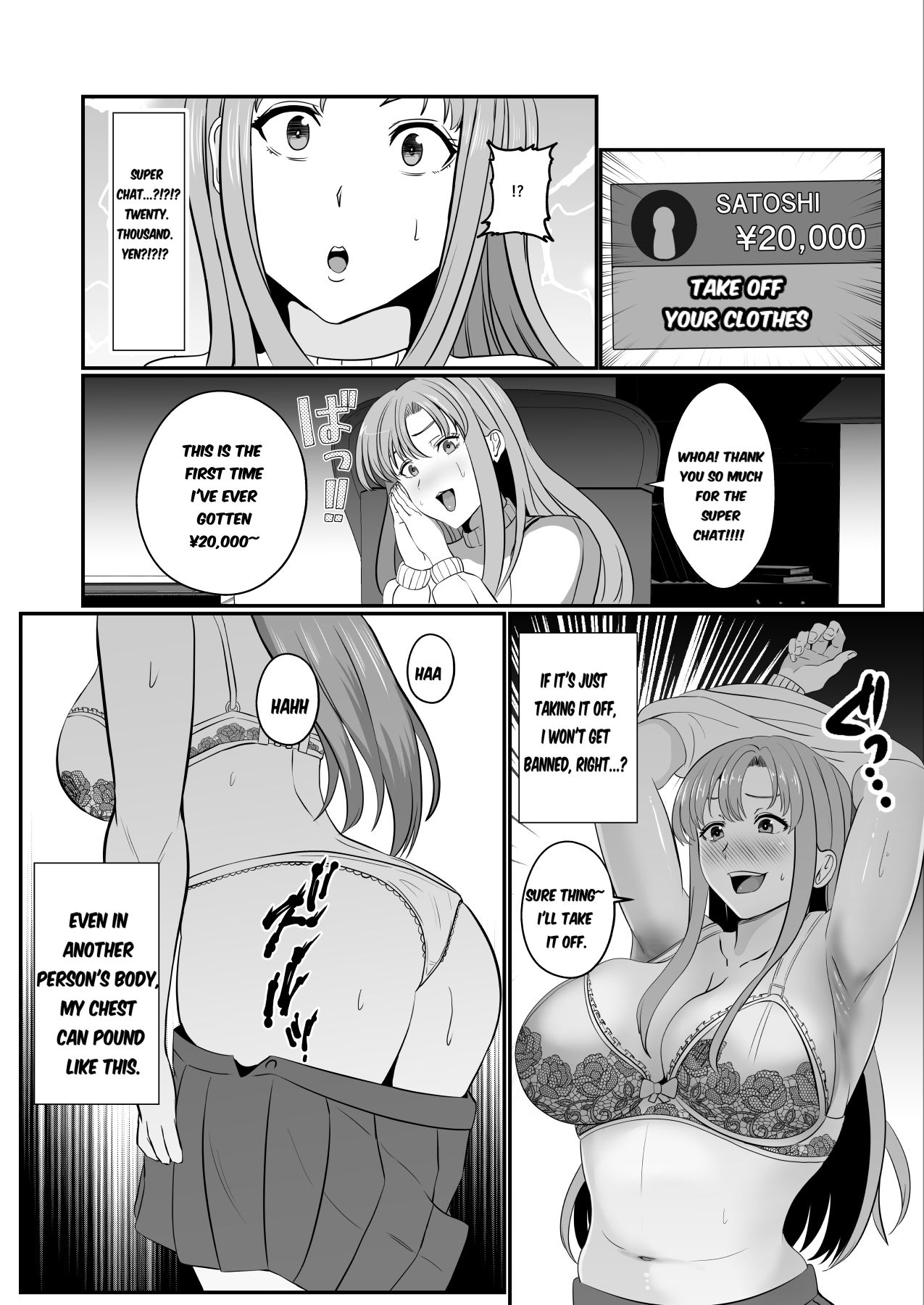 Hyoui-kei YTuber ~ Ubatta Karada de Haishin Katsudou ~ Possession-Type YTuber ~ Streaming with a Stolen Body page 11 full