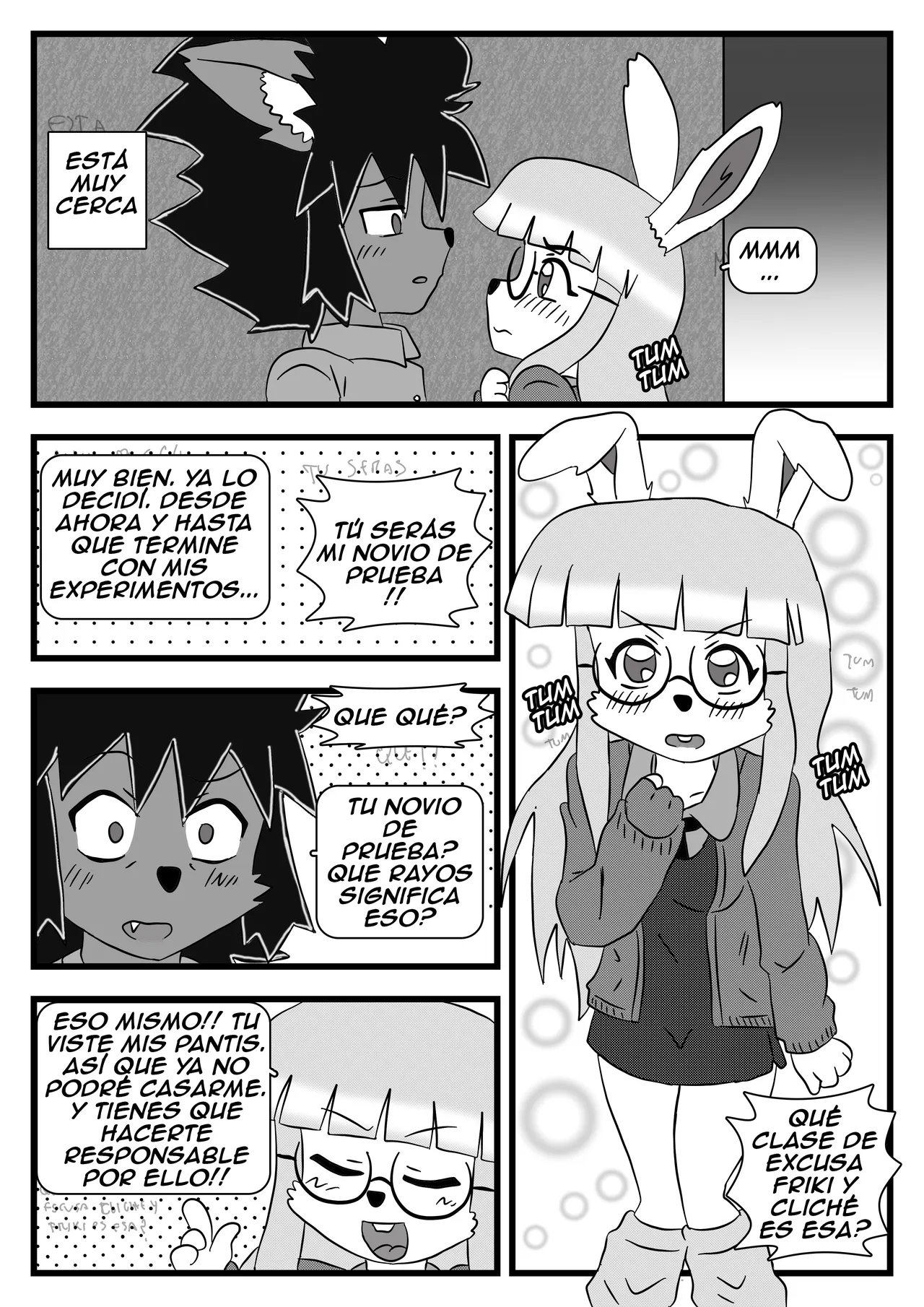El Novio de Prueba y la Nerd Romantica page 9 full