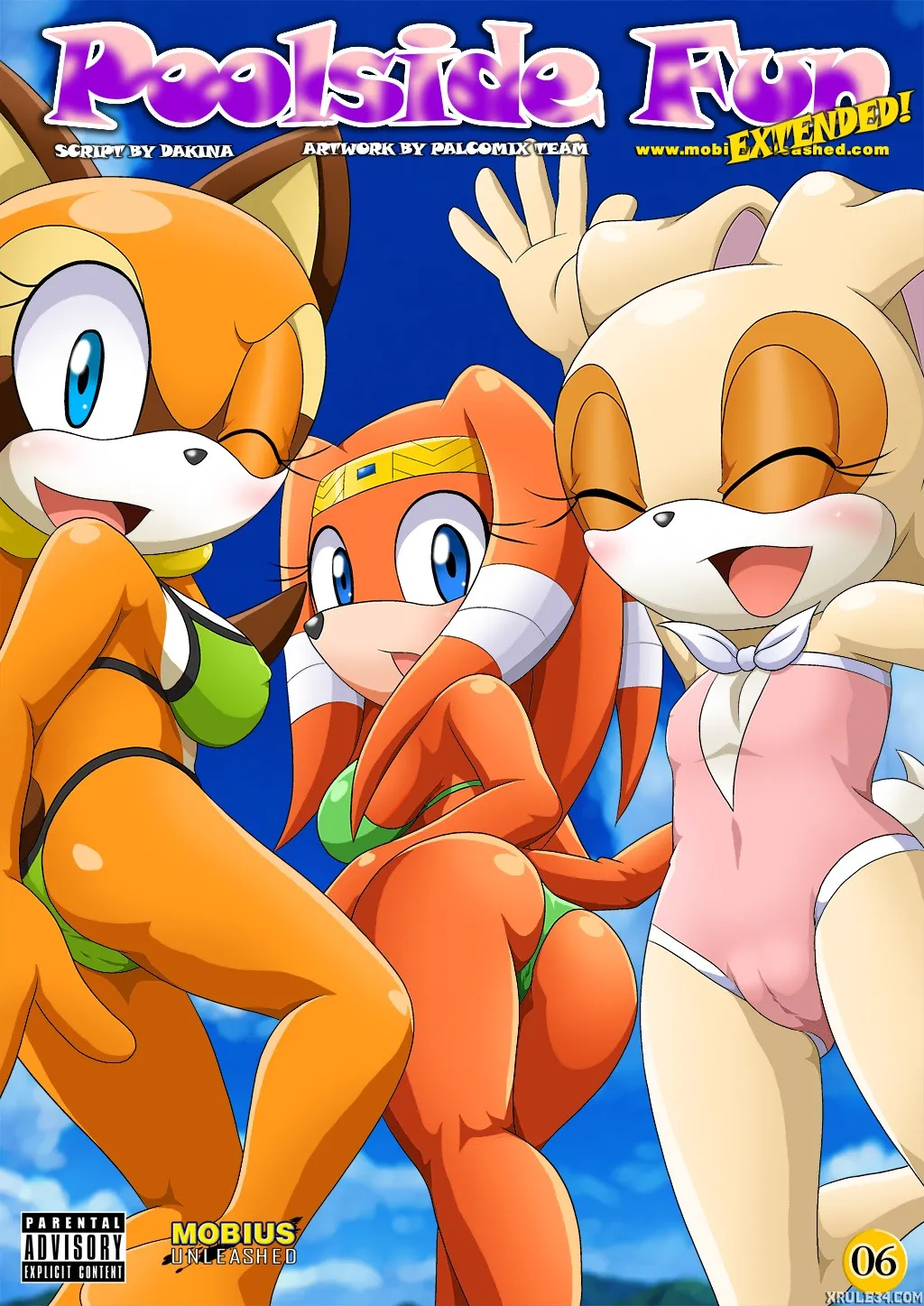 Mobius Unleashed: Poolside Fun page 1 full