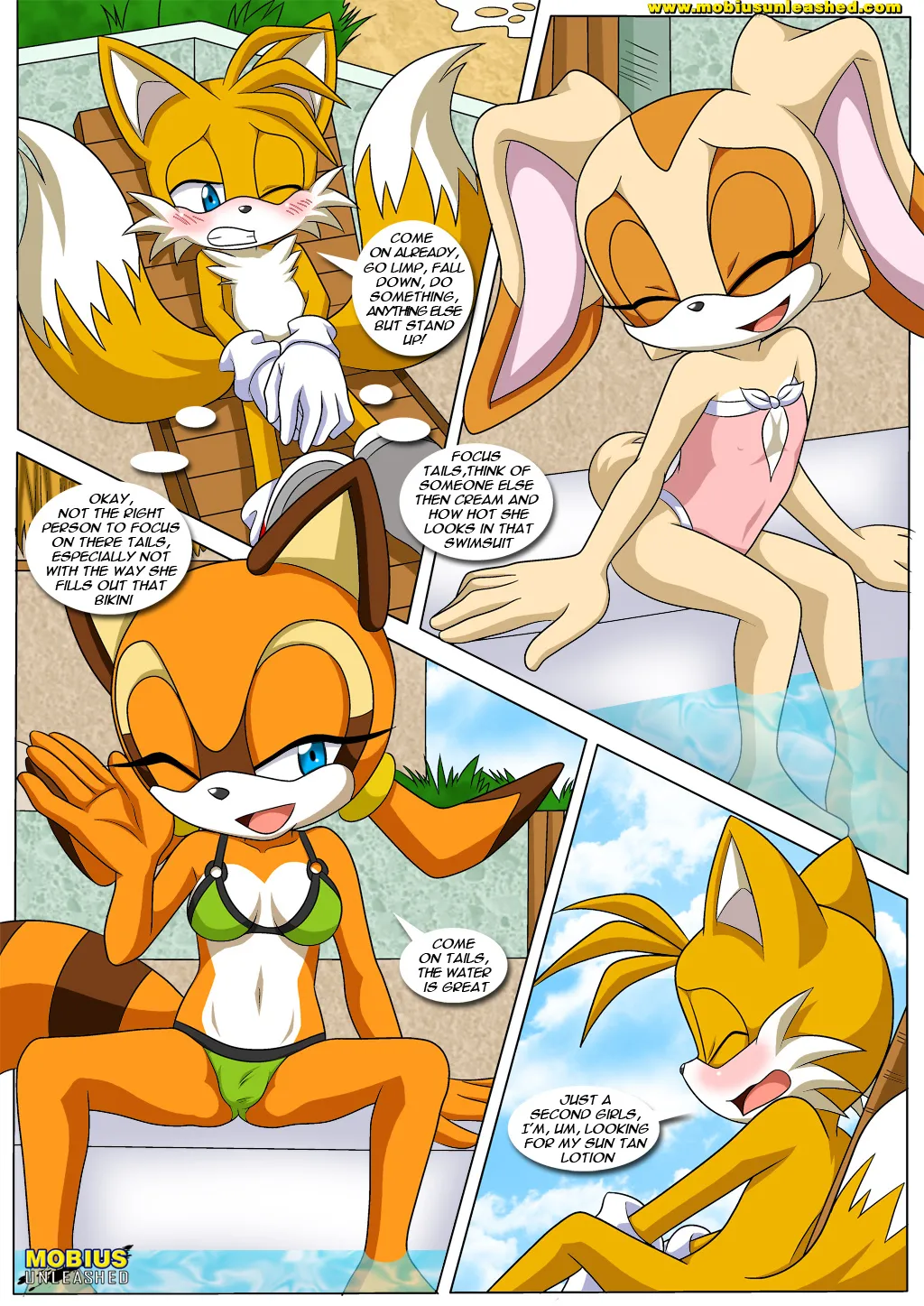 Mobius Unleashed: Poolside Fun page 2 full