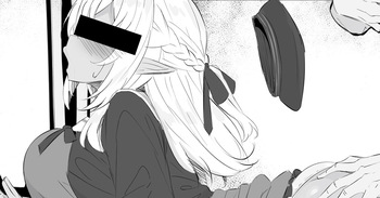 [sakanaya]ダーリンとの久々デートに浮かれるドスケベエルフを痴◯ち◯ぽで横取りするスケベ漫画 (ホロライブ) cover
