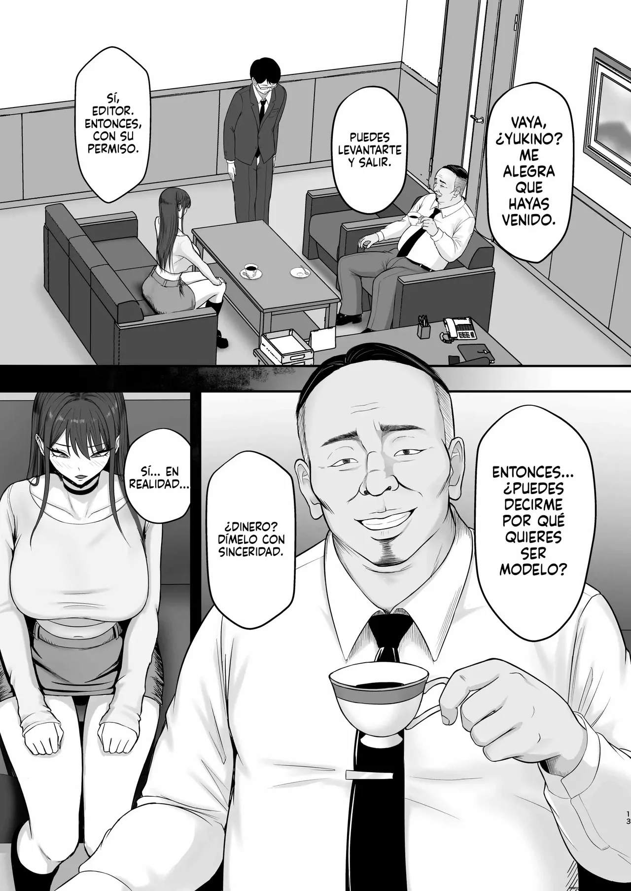 Akogare no Model Jimusho ni Haitta Kekka…｜Como Resultado de Unirme a la Agencia de Modelos que Siempre Admiré, Yo... page 12 full