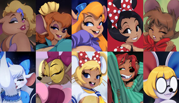 [Tovio Rogers] Mouse Girls set + Extras cover