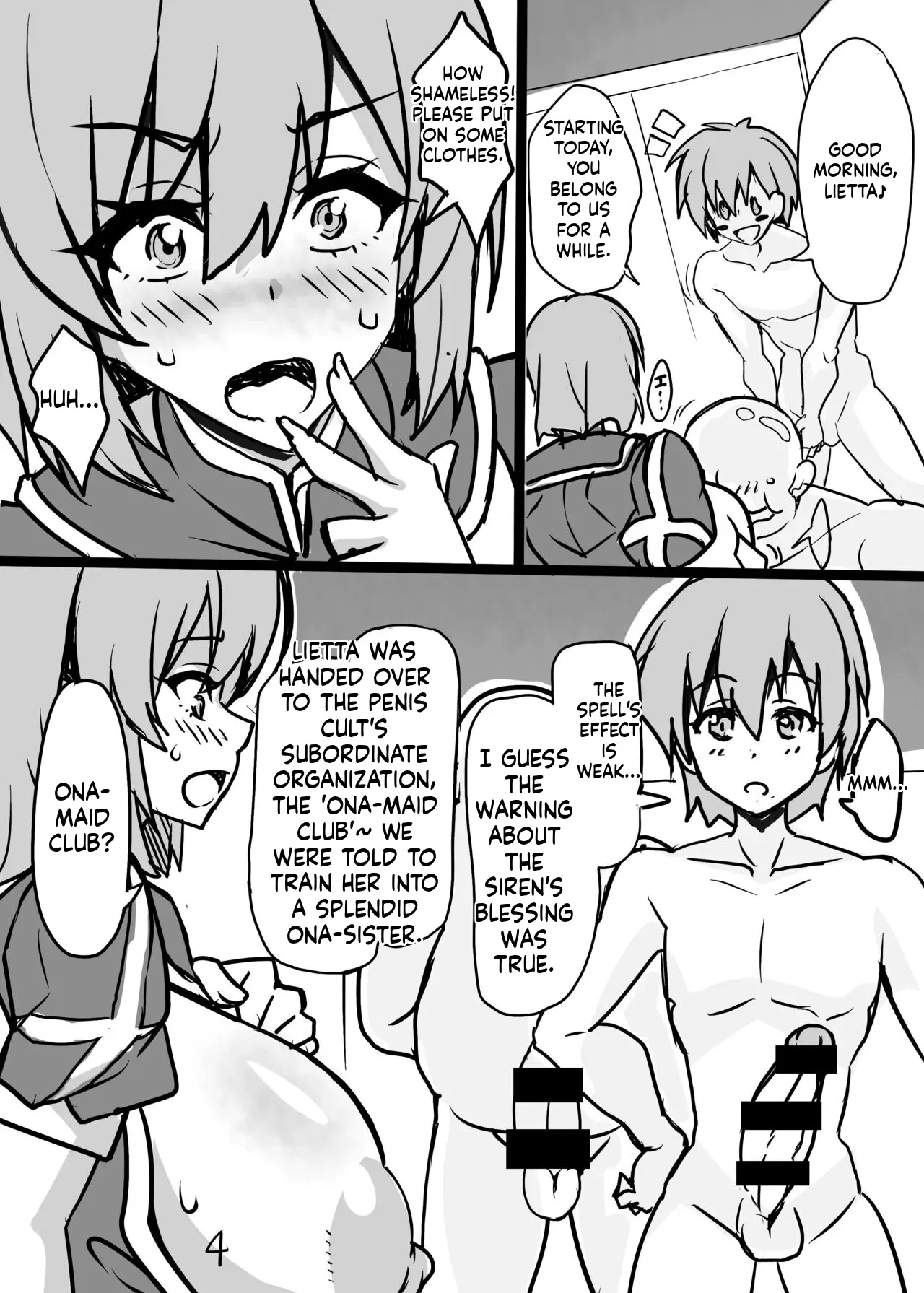 My Big-Breasted Masturbation Maid: Rietta page 6 full