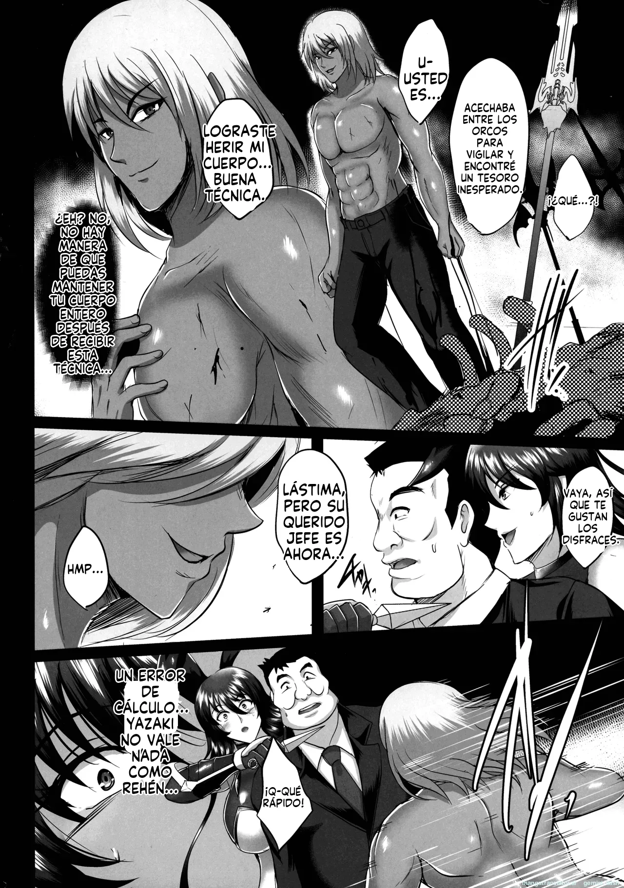 Taimanin Harami-ochi Soushuuhen 1  MTL page 8 full